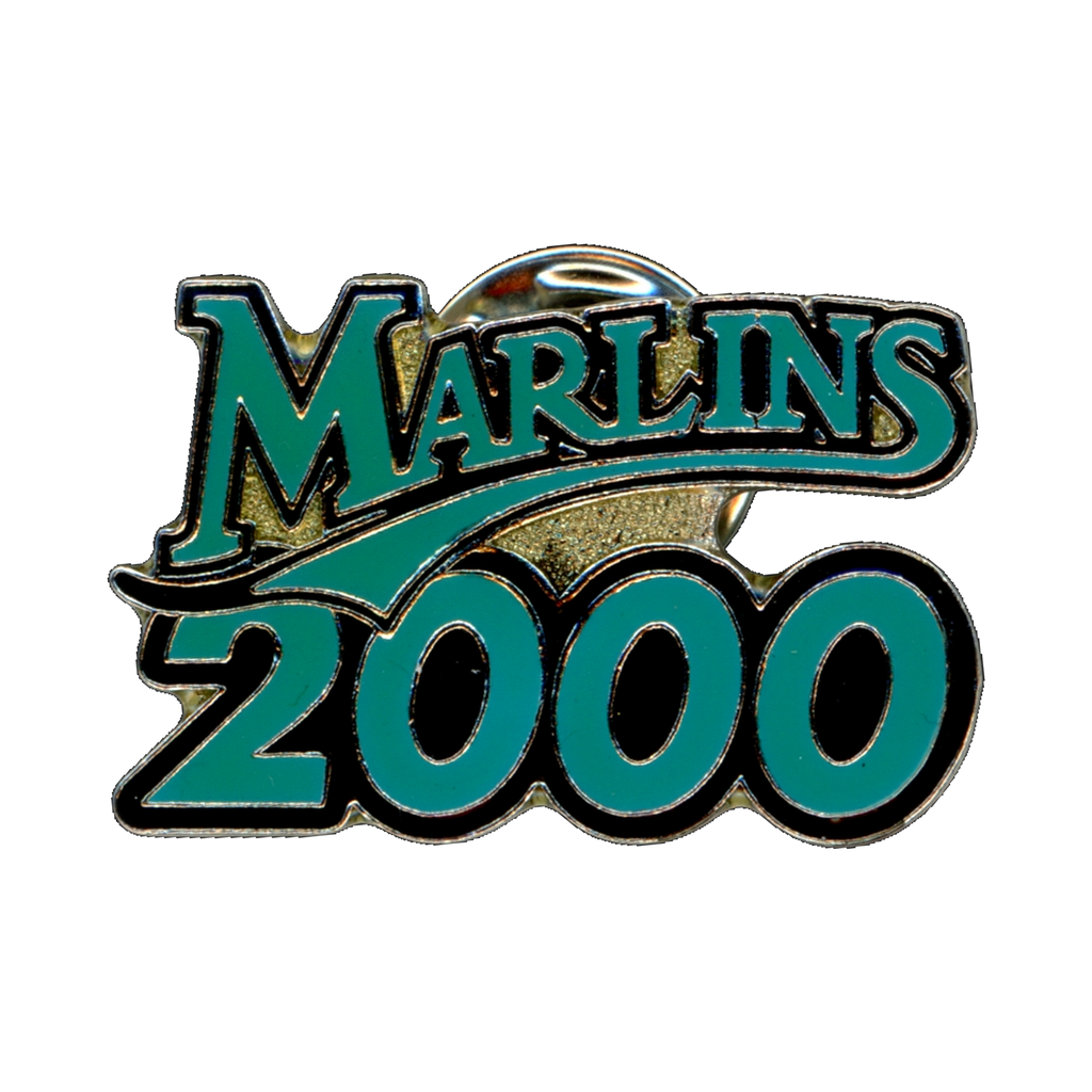 Florida Marlins 2000 Logo Lapel Pin Front