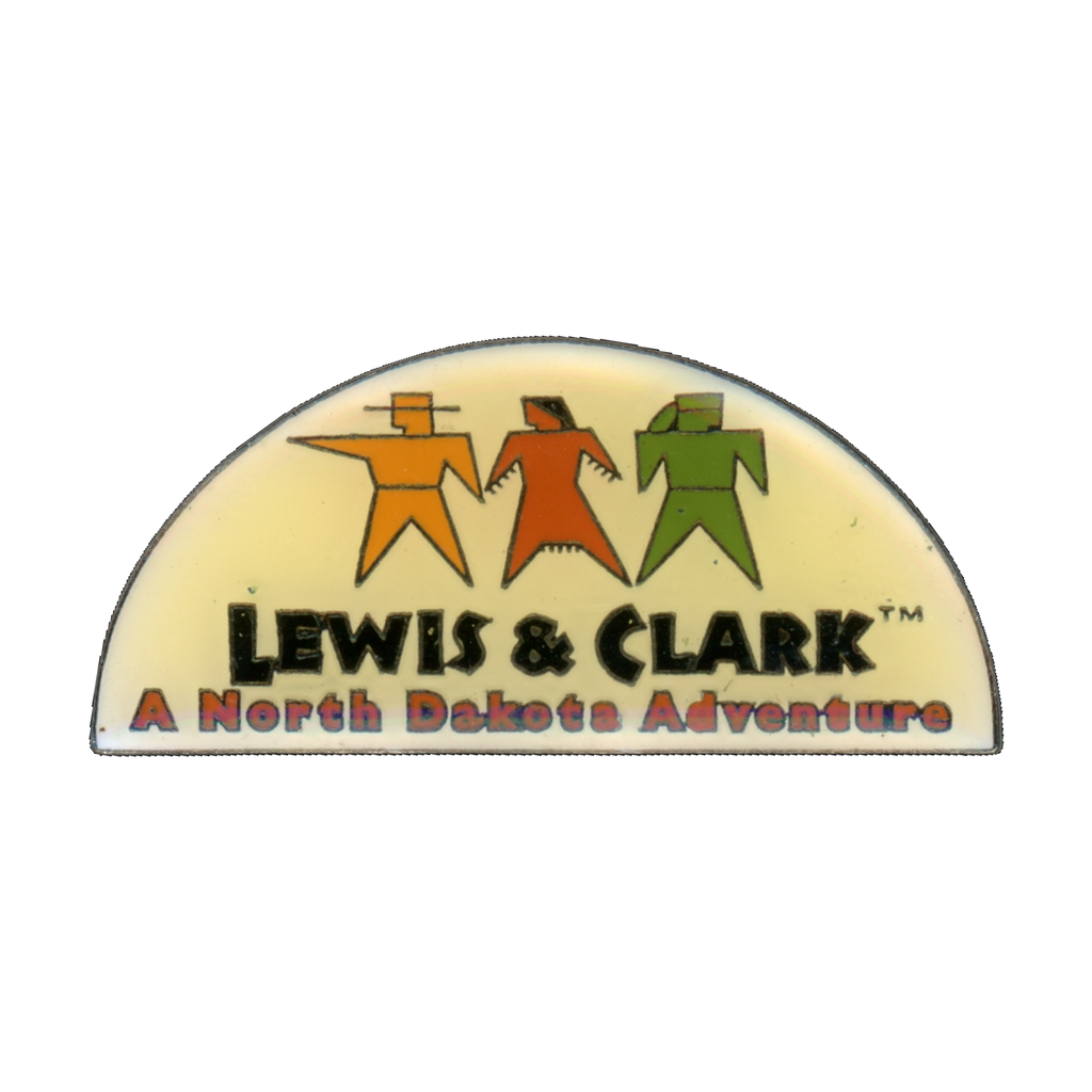 Lewis & Clark A North Dakota Adventure Lapel Pin Front