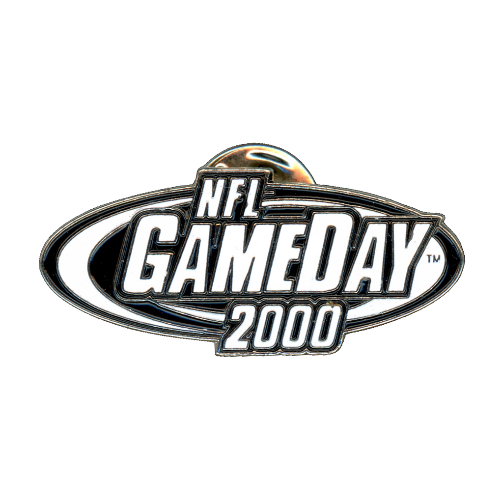 NFL GameDay 2000 Logo Lapel Pin Front