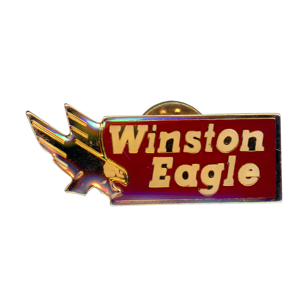 Winston Eagle Logo 1989 Lapel Pin Front