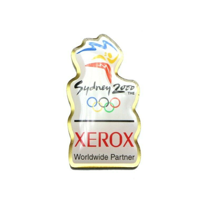 2000 Sydney Summer Olympics Xerox Logo Lapel Pin - Fazoom