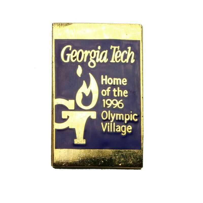 1996 Atlanta Summer Olympics Georgia Tech Olympic Village Lapel Pin - Fazoom