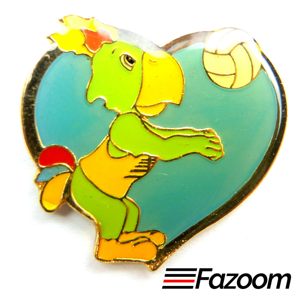 Pan Am Games 1987 Indianapolis Marsh Supermarket Volleyball Lapel Pin - Fazoom