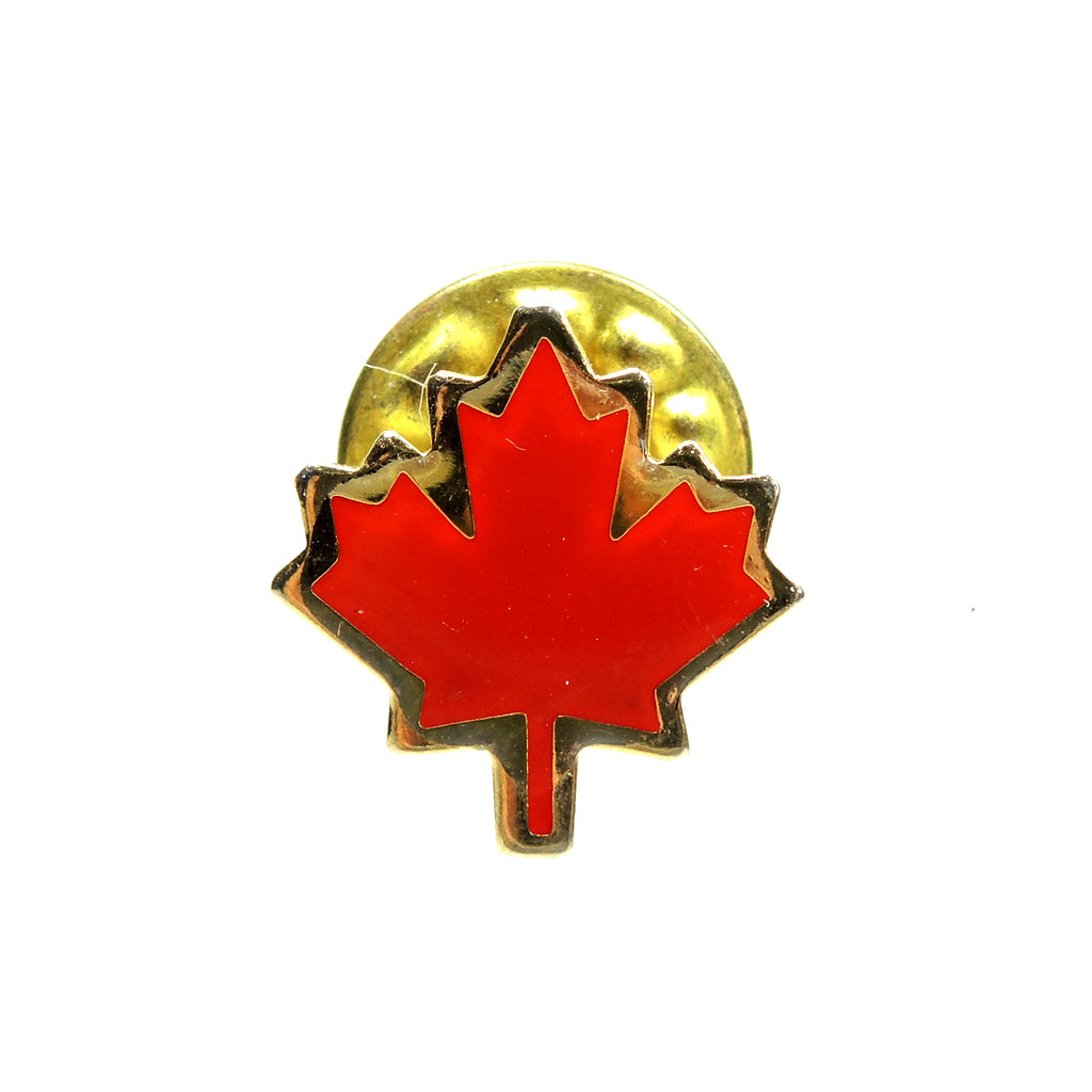 Canadian Maple Leaf Lapel Pin
