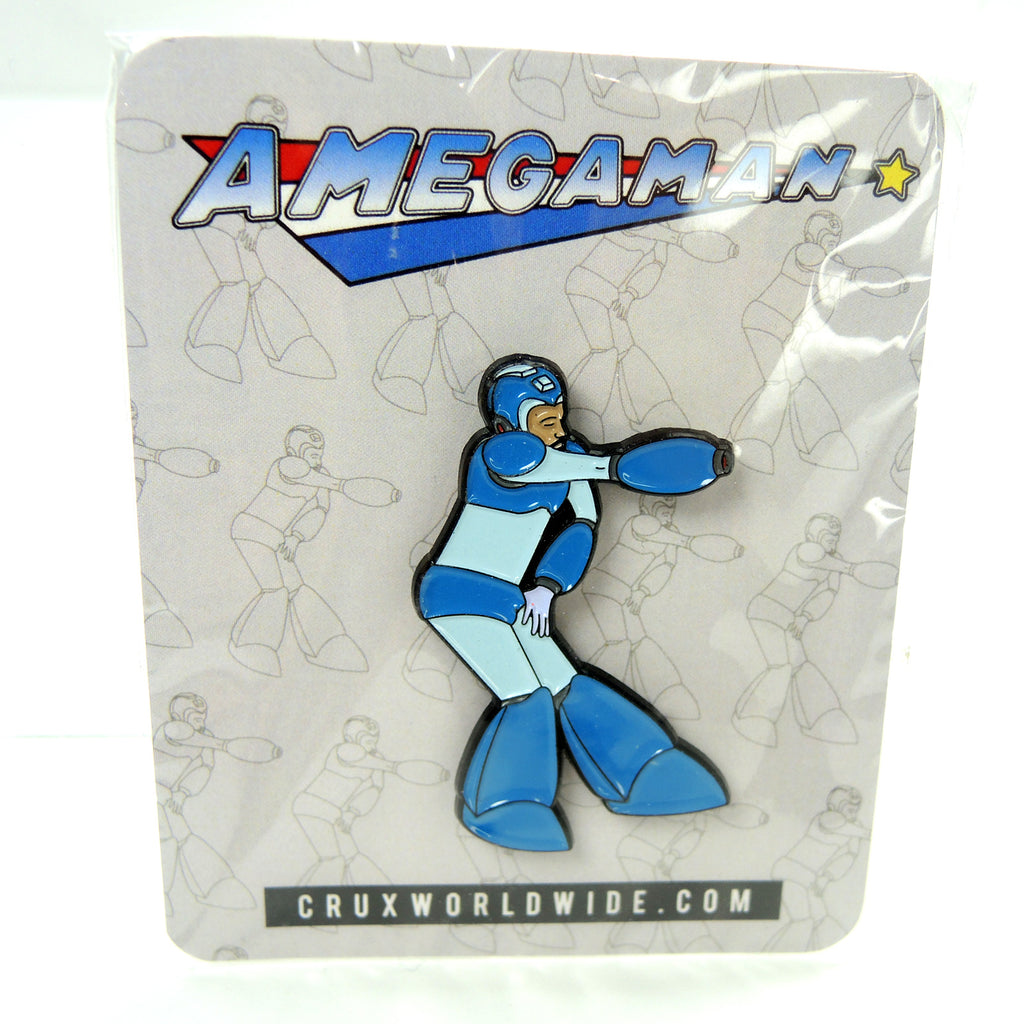CRUXWORLDWIDE A Megaman Mashup Lapel Pin - Fazoom