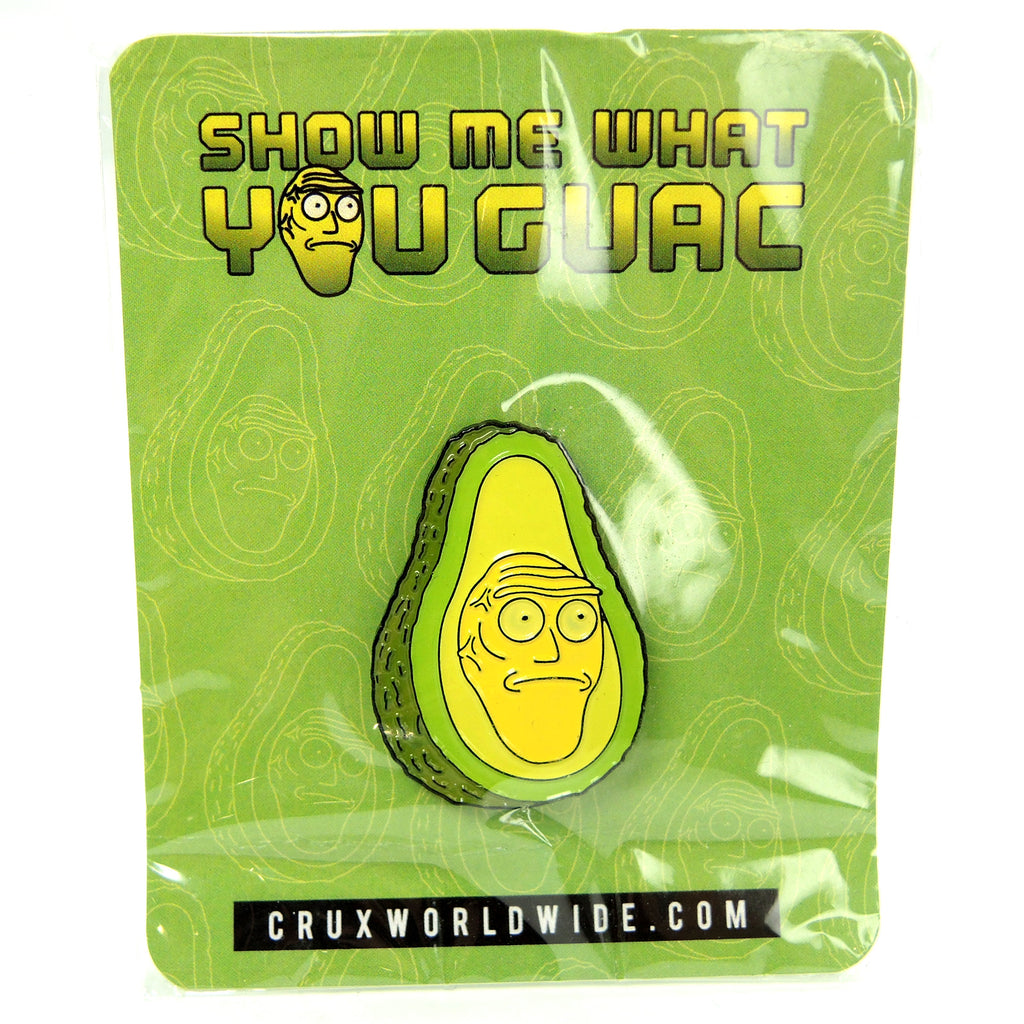 CRUXWORLDWIDE Show Me What You Guac Mashup Lapel Pin - Fazoom