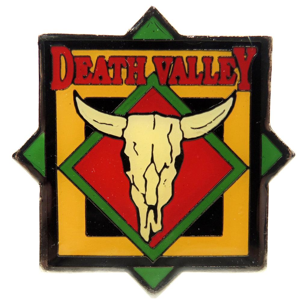Death Valley National Park California Skull Lapel Pin - Fazoom