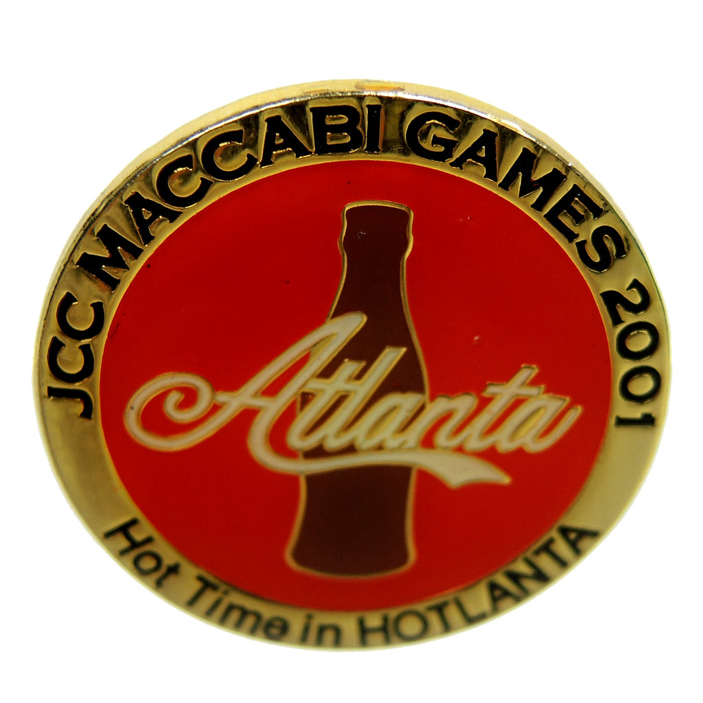 JCC MacCabi Games 2001 Atlanta Lapel Pin - Fazoom