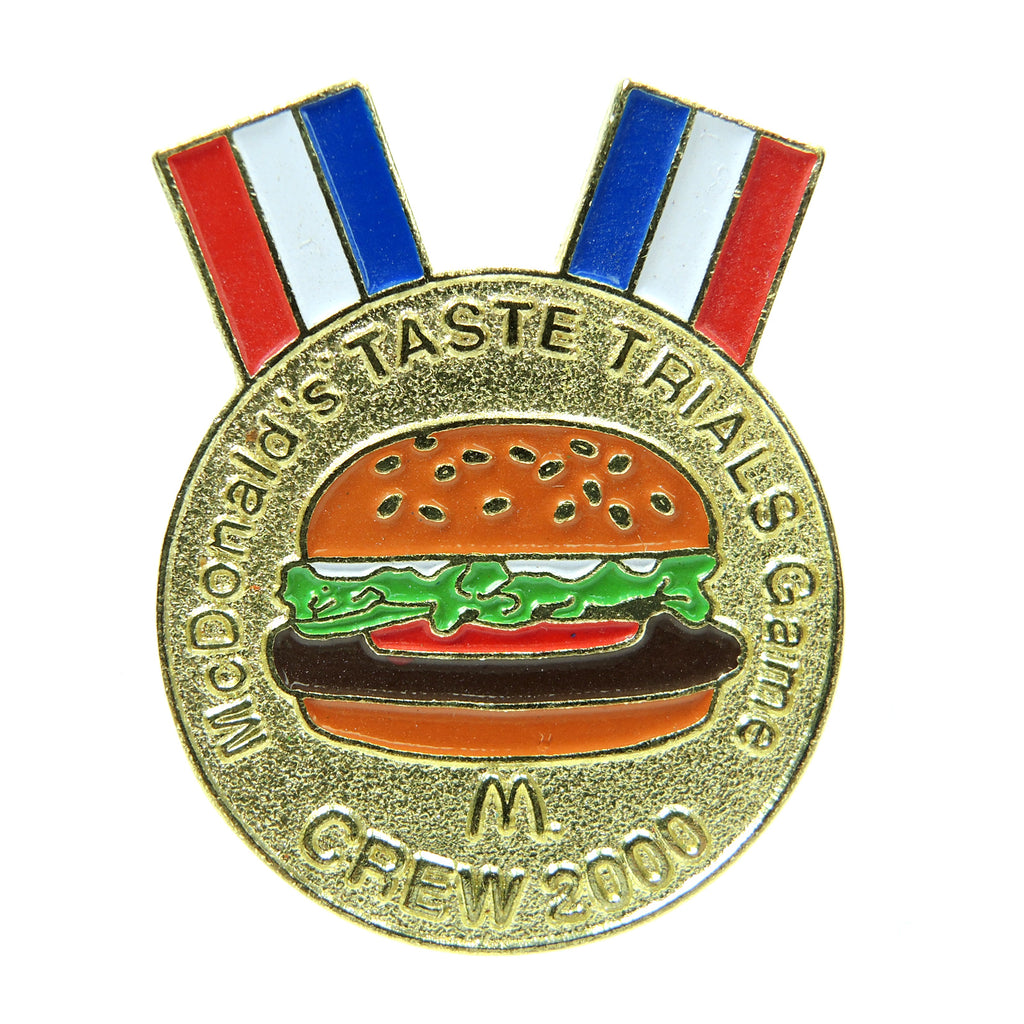 McDonald's Taste Trials Game Crew 2000 Lapel Pin - Fazoom