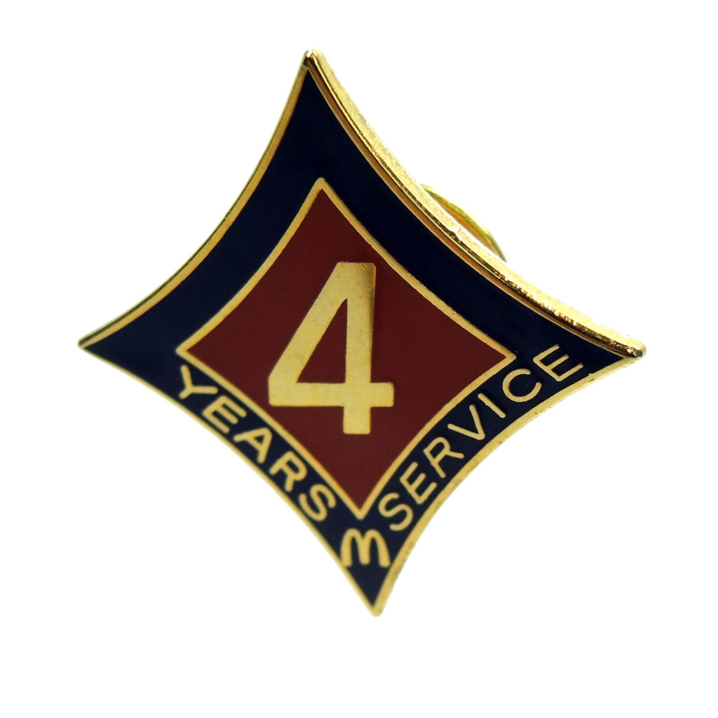 McDonald's Four Years Service Lapel Pin - Fazoom