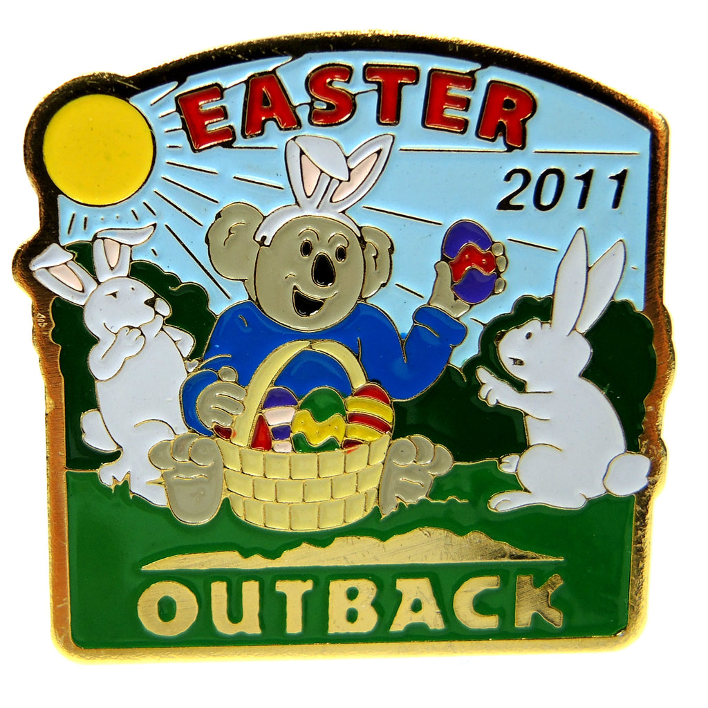 Outback Steakhouse Easter 2011 Lapel Pin - Fazoom