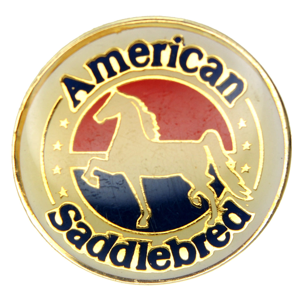 American Saddlebred Horse Lapel Pin (Large)