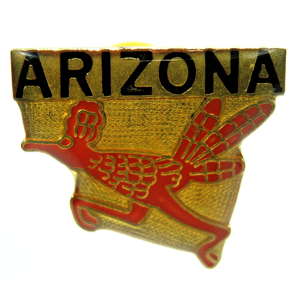 Arizona Roadrunner Lapel Pin - Fazoom
