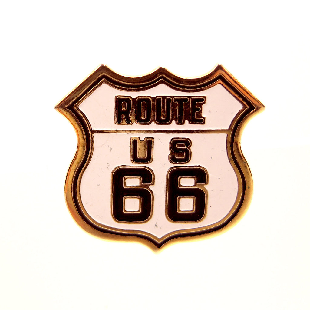 US Route 66 Lapel Pin - Fazoom