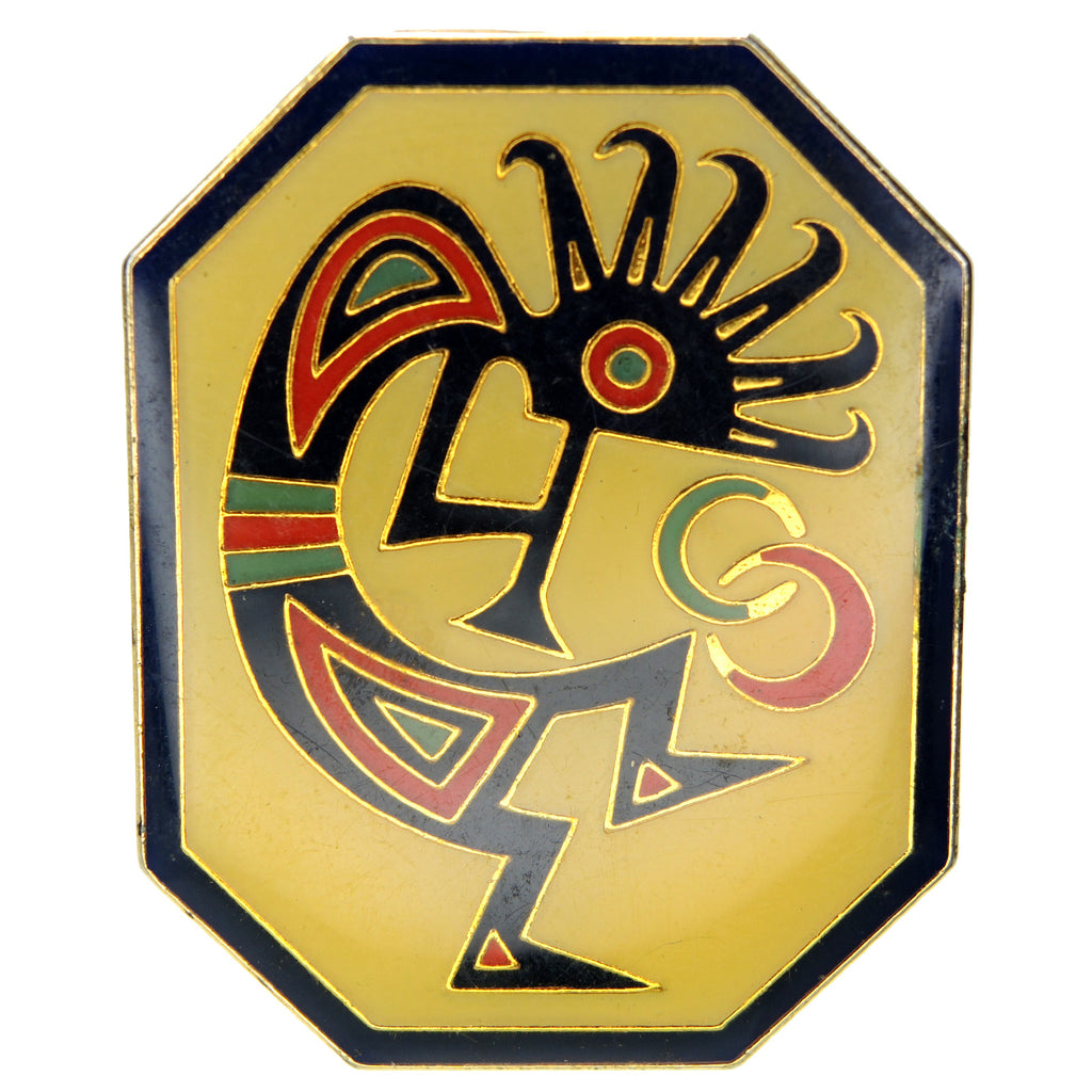 Kokopelli Flute Dancer Southwest Native American Lapel Pin