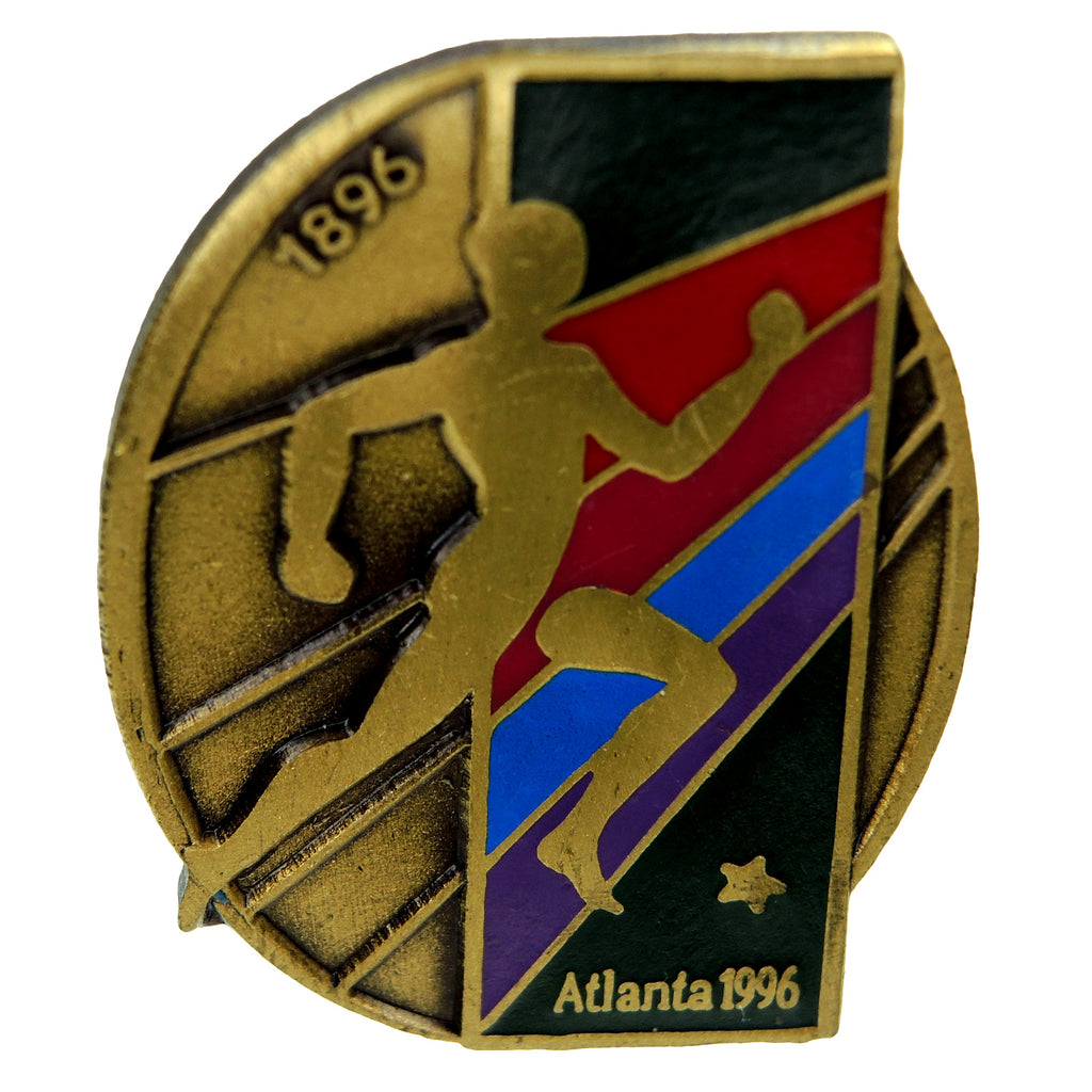 Atlanta 1996 Summer Olympic Games Running 1896 Lapel Pin 415473