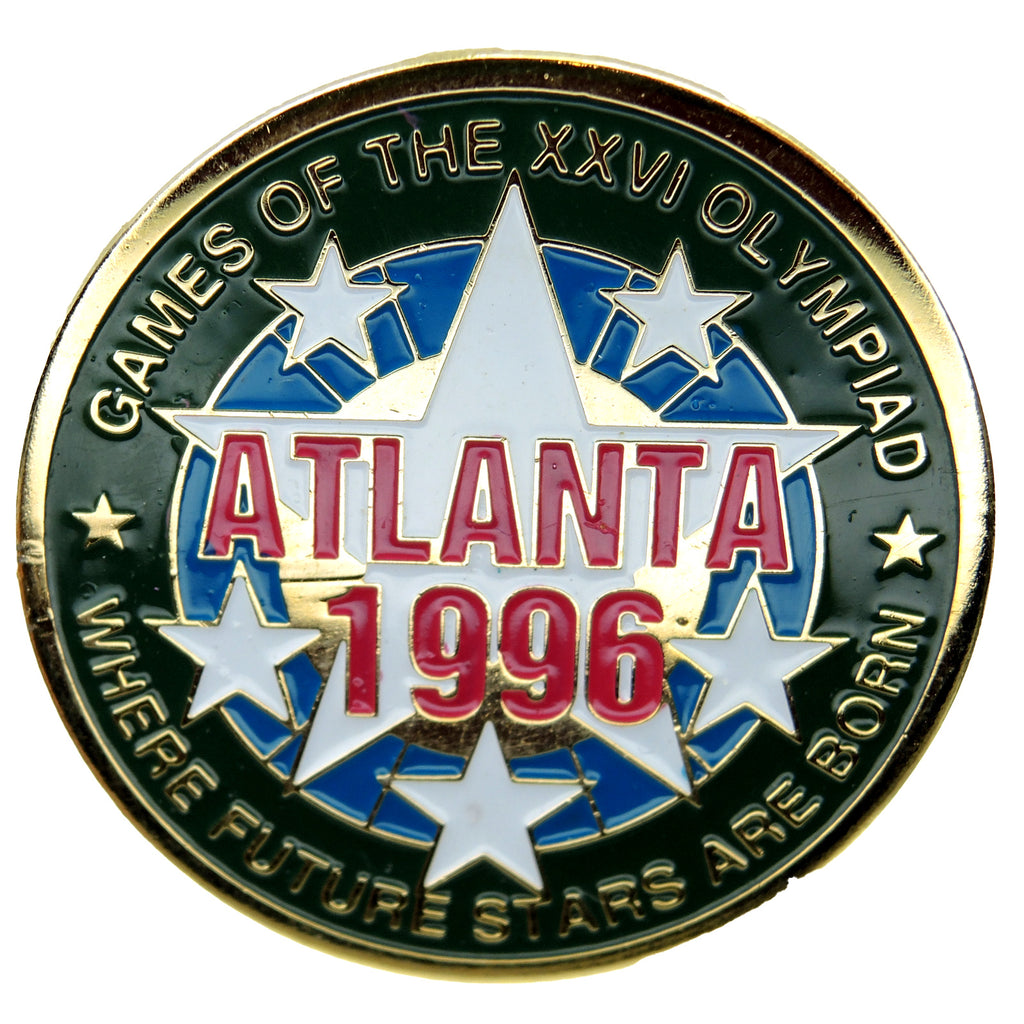 Atlanta 1996 Summer Olympic Games Where Future Stars Are Born Lapel Pin 517575 - Fazoom